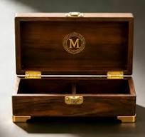 Luxury Wooden Perfume Storage Box - Handmade MDF Design