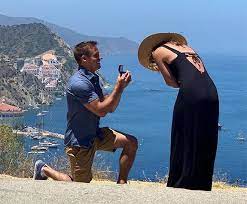 Olympic swimming trials, his competitive career could well be over. Two Time Olympian Sam Mikulak Pops The Question To Tv Host Mia Atkins Dale S Jewelers