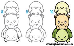 Learn How To Draw Cute Cartoon Turtle Hamster Bird Kawaii Easy Step By Step Drawing Tutorial For Kids How To Draw Step By Step Drawing Tutorials Each has its characteristics and. learn how to draw cute cartoon turtle