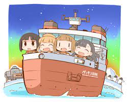 Sailing Along Sora Yori Mo Tooi Basho Chibi Sora Anime Shows Cute Kawaii Drawings