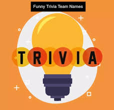 The trivia geek is on ext. Trivia Team Names Good Smart Funny Pub Trivia Group Names