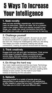 5 Ways To Increase Your Intelligence Self Improvement Self Improvement Tips Self