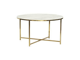 Hubsch Coffee Table White Marble Living And Co