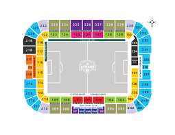 Seating Map Bbva Stadium