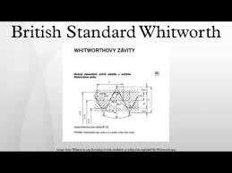 british standard whitworth