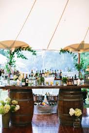 How To Throw A Perfectly Organized Diy Wedding In Your Backyard Cheap Backyard Wedding Wedding Cocktail Bar Wedding Drink Bar