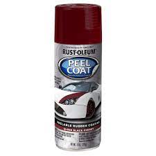 5 out of 5 stars. Rust Oleum Automotive 11 Oz Peel Coat Gloss Black Cherry Spray Paint 6 Pack 323686 The Home Depot