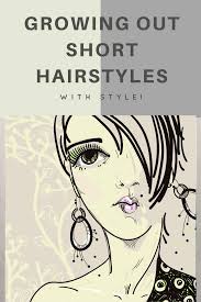 Style short hair with hair accessories. Growing Out Short Hairstyles With Style A Hair In My Biscuit