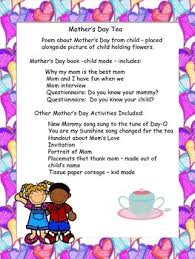 All kids compare themselves to their mothers, and this boygenius member has penned a sweet songs about figuring out the ways you and your mother are similar. Mother S Day Tea Kindergarten First By Loving Kindergarten Tpt