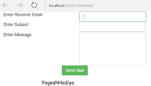 You can see in the mobile no. Send Mail From An Asp Net Web Form Website