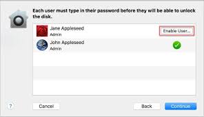 Click the gear icon labeled options, then click continue. Encrypt A Macos Computer With Filevault Privacy Matters Ubc
