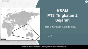 Sejarah Kssm Tingkatan 2 Bab 1 Kerajaan Alam Melayu Youtube
