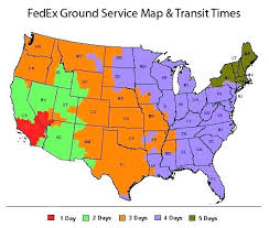 Fedex Zone Chart Map Tommyschrager Me