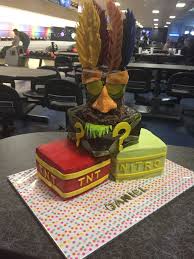 Crash Bandicoot Cake Crash Bandicoot Cupcake Cakes Bandicoot