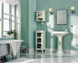 The soft hue makes even the smallest spaces feel luxurious and serene. Paint Ideas For Bathroom Walls Small Bathroom Wall Painting Ideas Small Bathroom Paint Bathroom Wall Colors Popular Bathroom Colors