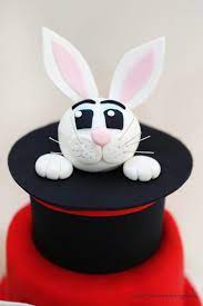 Magic Cake Rabbit In A Hat Children S Birthday Cake Magic Birthday Magic Party Magic Birthday Party