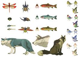 Fauna From The Legend Of Zelda Breath Of The Wild Animal Art Creature Design Character Design