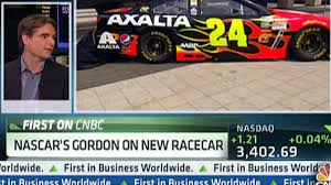 Jeff gordon was inducted into the nascar hall of fame this month. Nascar S Jeff Gordon Unveils No 24 Car On Cnbc