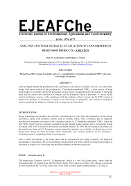 Hier finden sie informationen zu einer auswahl unserer wagentypen. Pdf Analysis And Toxicological Evaluation Of Cannabinoids In Hemp Food Products A Review