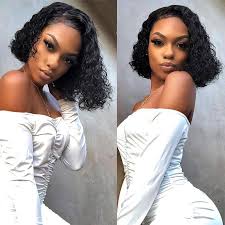 Maybe you would like to learn more about one of these? Short Curly Lace Front Wigs 13x4 Human Hair For African American Surprisehair