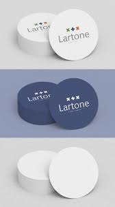Free Round Business Card Mockup By Creative Particles Businesscardszone Business Card Mock Up Round Business Cards Circle Business Cards