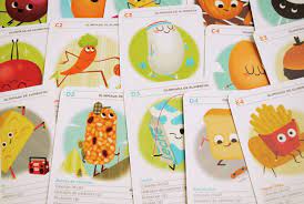 Leo Espinosa Food Olympics Game Card Design Card Design Card Games For Kids