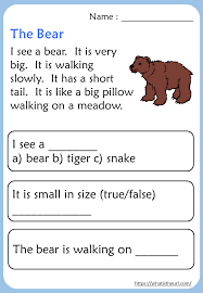 Here is the answer key to the reading comprehension worksheet 2, the end of overeating. Kindergarten Reading Comprehension Passages Your Home Teacher