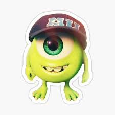 Baby Mike Wazowski Sticker By Onembrace Redbubble