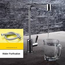 Check spelling or type a new query. Kitchen Faucet Single Cold Water Purifier Water Tap Clean Water Filter Purification Chrome Sink Mixer F Water Purifier Water Tap Modern Kitchen Sink Faucets
