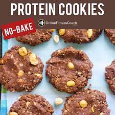 Protein Cookies No Bake Protein Cookies Baking Gluten Free Rolled Oats