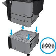 Hp laserjet enterprise m806 full feature software and driver download support windows 10/8/8.1/7/vista/xp and mac os x operating system. Hp Laserjet Enterprise M806 Hp Laserjet Enterprise Flow Mfp M830 Install Or Replace The High Capacity Input Feeder Hp Customer Support