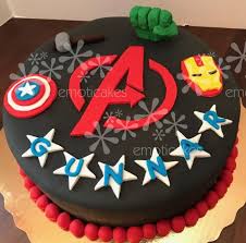Marvel comics cake superhero cake! 10 Round Birthday Cake From Emoticakes Com Avengers Cake Avengers Birthday Cakes Avenger Cake Round Birthday Cakes