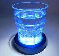 Amazon.com: Light Up Drink Coasters (Set of 6) - Multi-Color ...