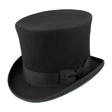 Black Wool Felt Tall Top Hat Small Medium Large Xl Xxl Xxxl 55cm 57cm 59cm 61cm 63cm 64cm Amazon Co Uk Clot Country Hats Top Hats For Women Top Hat