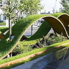 The World Vision Garden Designed By John Warland C Rhs Sarah Cuttle Greenarchitecture Www Fa Landscape Design Garden Landscape Design Chelsea Flower Show