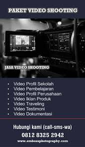 Pada masa kini estimasi biaya pembuatan web menjadi satu hal yang perlu anda ketahui. Jasa Video Shooting Emboss Photography