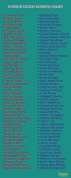 Naming your interior design company has never been faster or easier. Interior Design Names 600 Interior Design Business Names