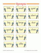Synonyms and antonyms synonyms are words which have a similar meaning to each other. Synonyms And Antonyms Printable 1st 2nd Grade Teachervision