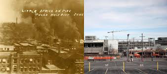 One hundred years and a day after one of the country's bloodiest massacres of the 20th century, the city of tulsa, oklahoma, on tuesday will begin exhuming bodies possibly linked to the crimes. Black Wall Street Then And Now American Experience Official Site Pbs