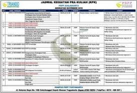Jadwal Pspp Yogyakarta November 2019 Pramugari Sekolah November