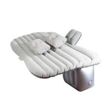 Jeobest Inflatable Car Travel Mattress Air Bed Cushion Camping Universal With Two Air Pillows Grey Walmart Com Inflatable Bed Inflatable Air Mattress Car Bed