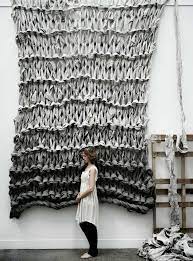 Vogue knitting magazines are available for download onto your iphone, kindle and android tablets. Little Dandelion S Large Scale Knits Textile Artists Knit Art Extreme Knitting