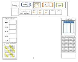 Visual Desk Mat For Students With Asd And Other Intellectual Disabilities Asd Classroom Visual Timetable Teaching Elementary