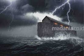 Lewat kisah nabi nuh, dipahami bahwa azab dan pembalasan berupa bencana besar adalah benar. Kisah Air Bah Banjir Besar Dan Bahtera Nabi Nuh Madania Co Id