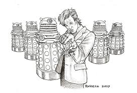 Doctor Who Vs The Daleks By Bungle0 On Deviantart Coloring Books Coloring Pages Colouring Pages