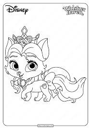 Palace pets stripes coloring page. Pin On Palace Pets
