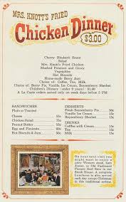 Knott S Berry Farm Ghost Town Chicken Dinner Restaurant Menu Buena Park California Chicken Dinner Dinner Restaurants Menu Restaurant