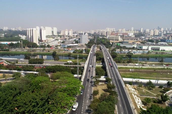 Visão do bairro do Jaguara em São Paulo