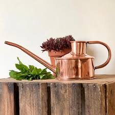 Vintage Copper Watering Can Haws Copper Watering Can Indoor Etsy Watering Can Watering Indoor Watering Can