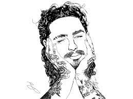 Tyler, the creator bees art poster. Post Malone Ghollune Illustrations Art Street